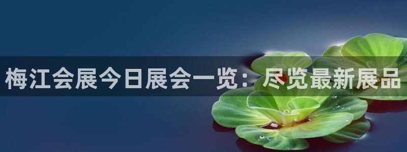 果博注册会员：梅江会展今日展会一览：尽览